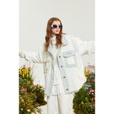 Unisex Jacket Jacket Turn-down Collar Coat Men and Women Couple